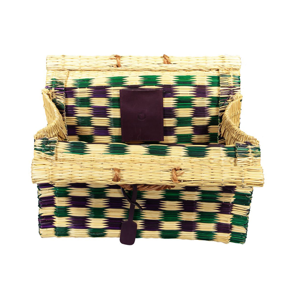Purple & Green Squares