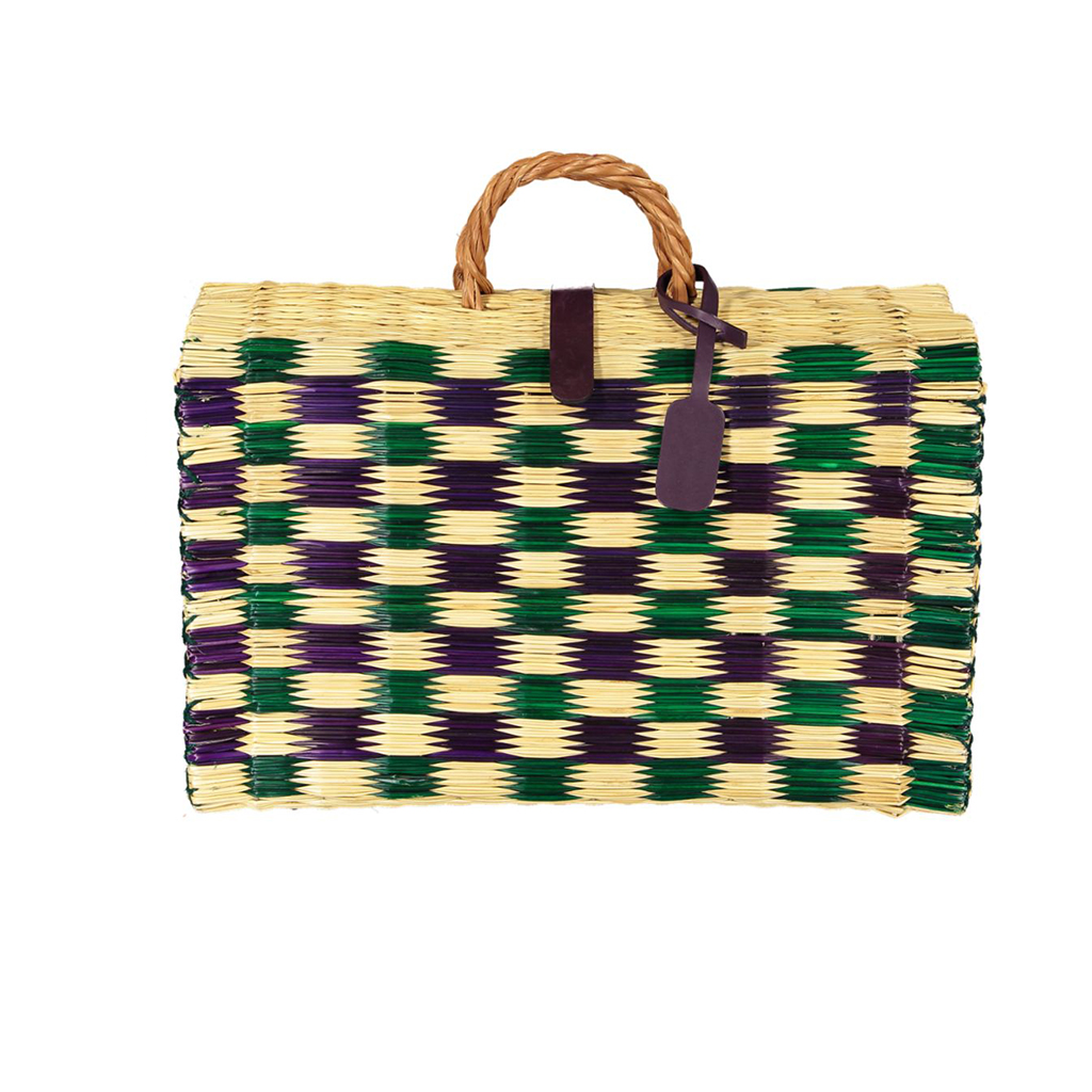 Purple & Green Squares