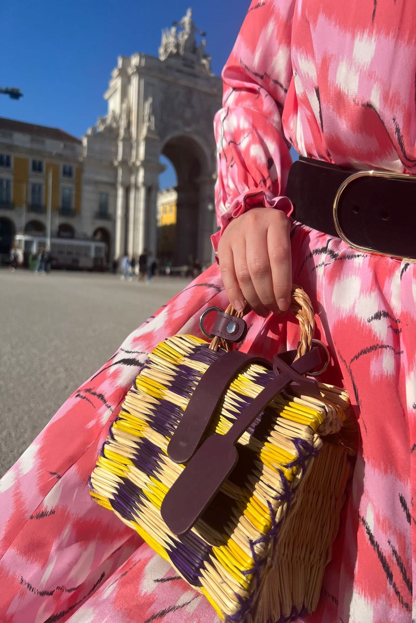 Yellow & Purple Squares