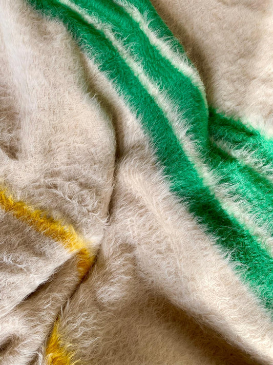 STRIPY WOOL BLANKET