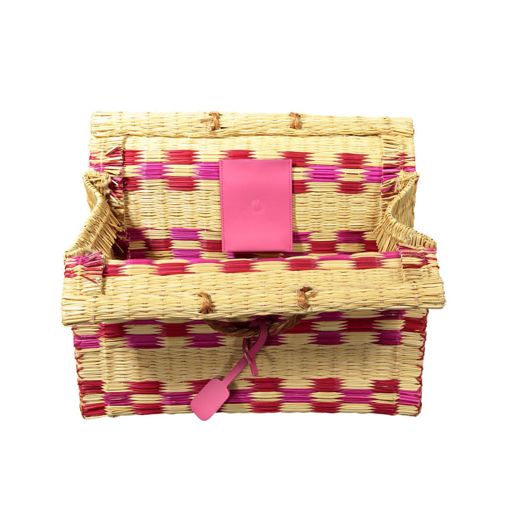 Red & Pink Ikat