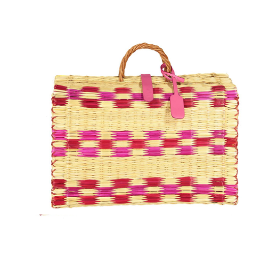 Red & Pink Ikat