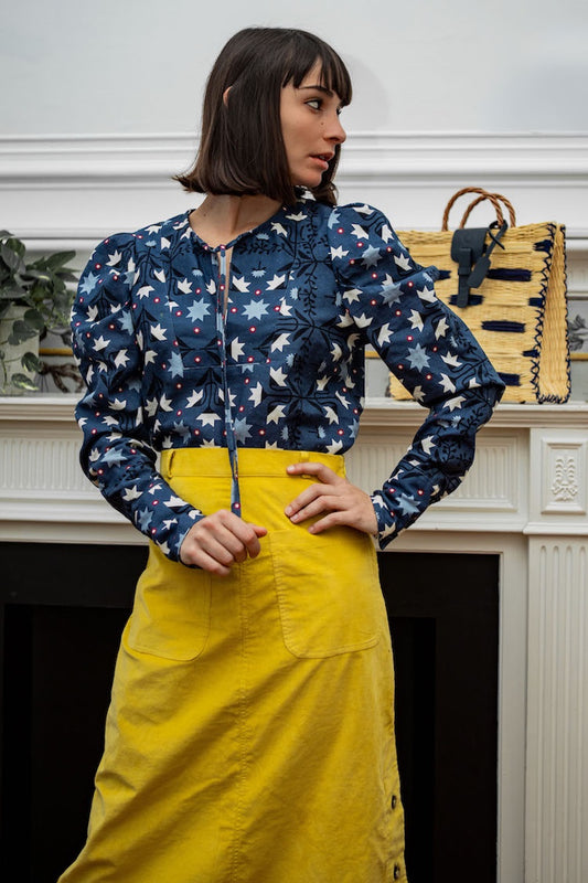 YELLOW CORDUROY